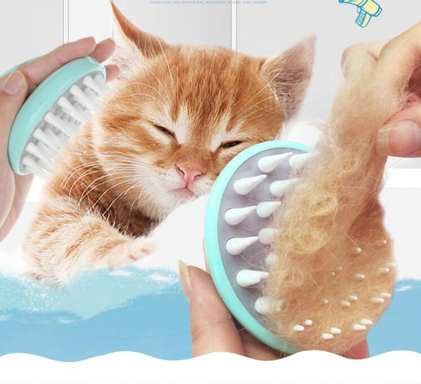 Pet Massage Bath Brush for Dogs and Cats Cleaning Comb